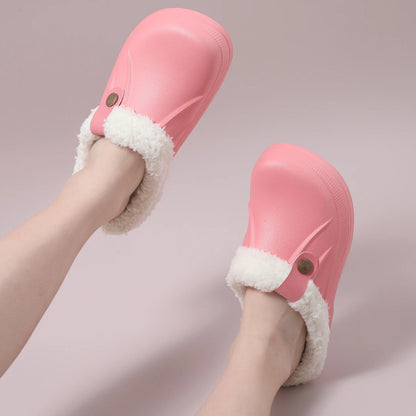 Unisex zateplené pantofle