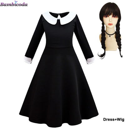 Dívčí kostým Wednesday