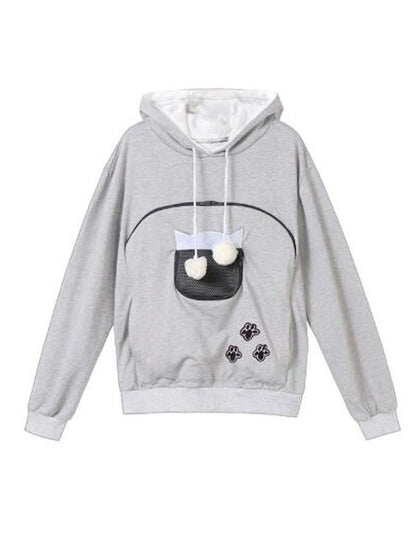 Unisex mikina s kapsou pro psy