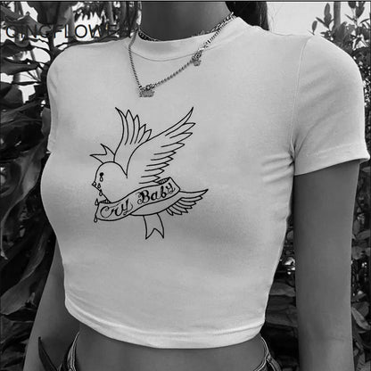 Dámský croptop Lil Peep