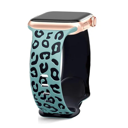 Leopardí řemínek na Apple Watch