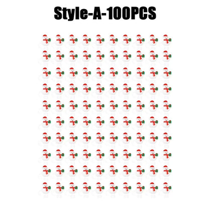 Vánoční ozdoby na Stanley brčka