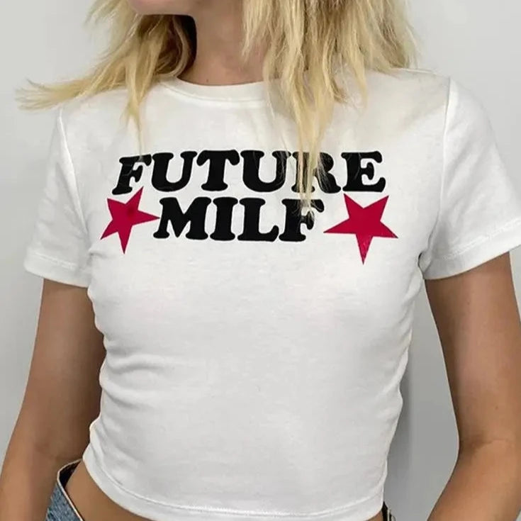 Dámský croptop Future milf