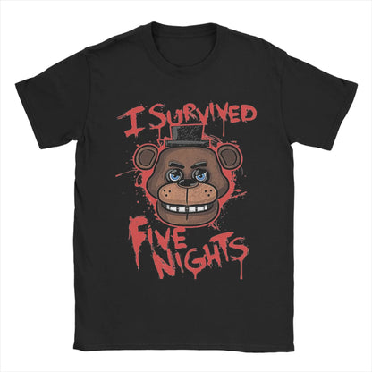 Pánské triko s potiskem FNAF