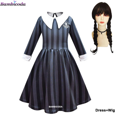 Dívčí kostým Wednesday