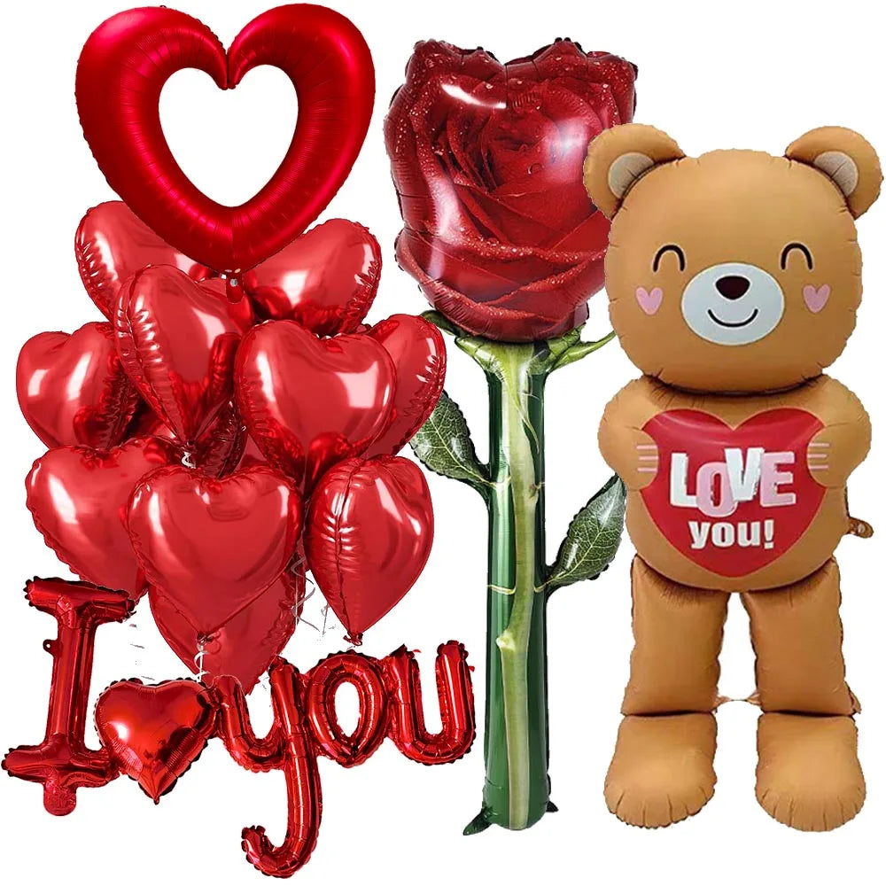 Balónky na Valentýna