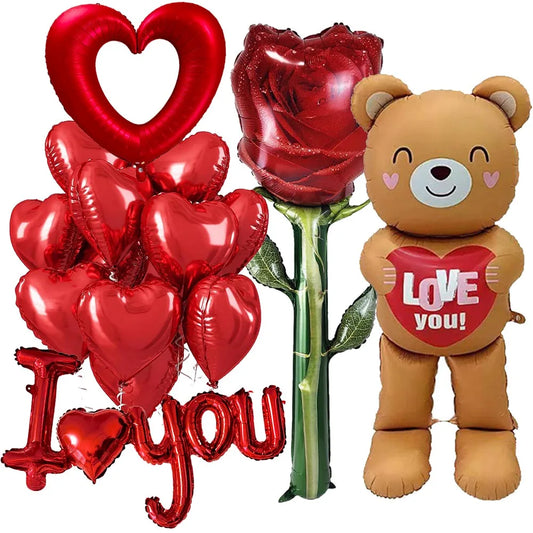 Balónky na Valentýna