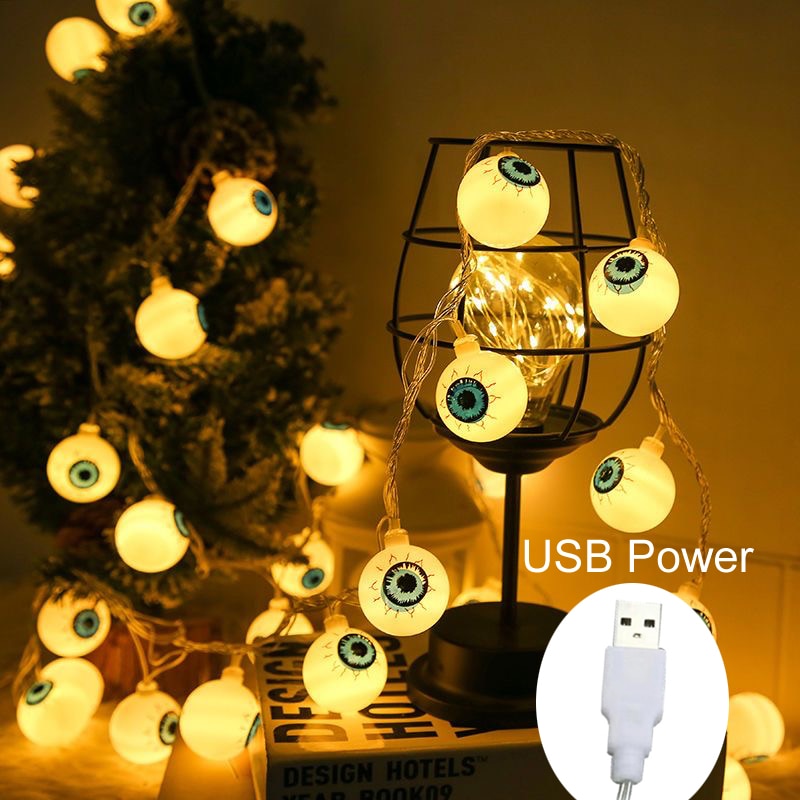 LED řetěz Halloween