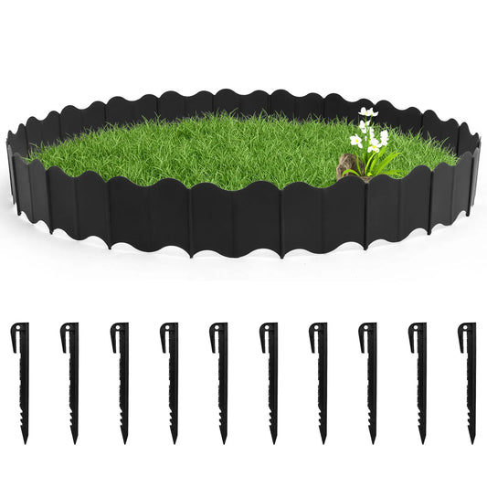 Plastový zahradní plot 3 m