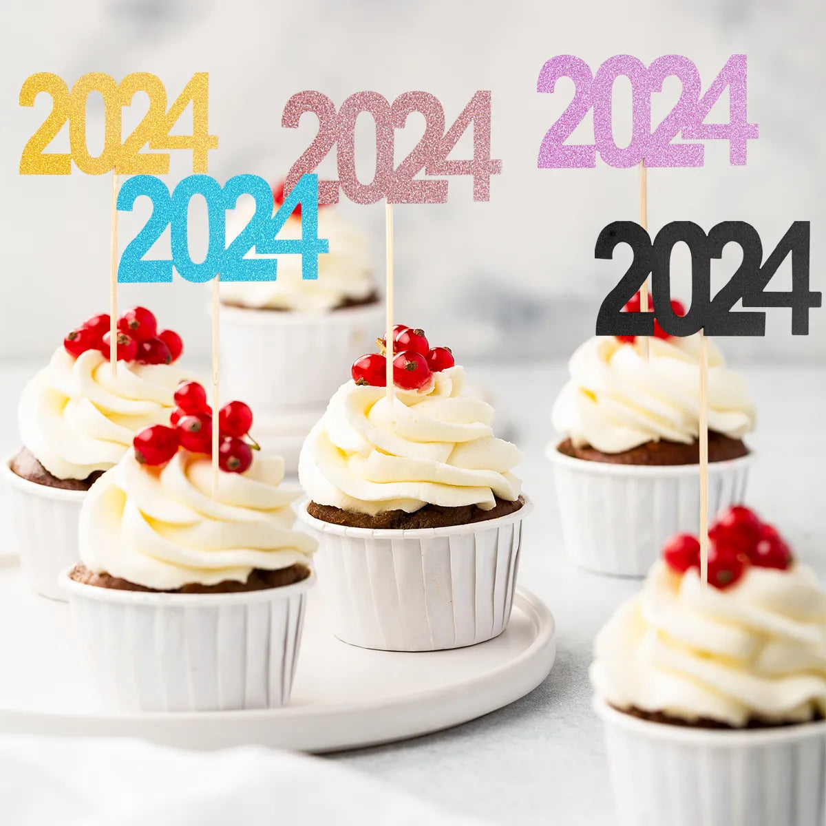 Dekorace na cupcake 2024 12 ks