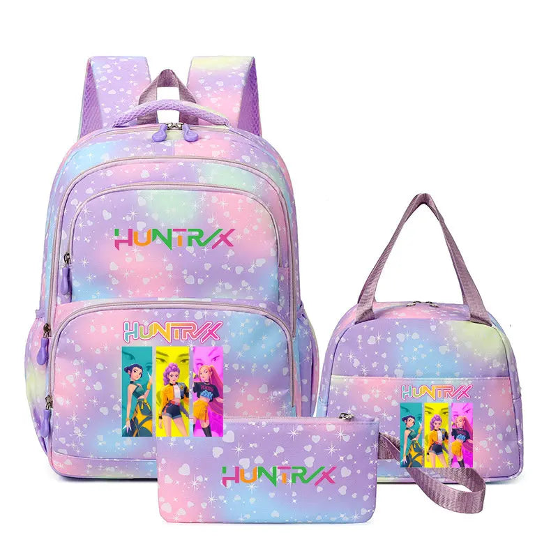 Školní set batohu Huntrix