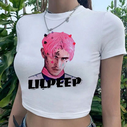 Dámský croptop Lil Peep