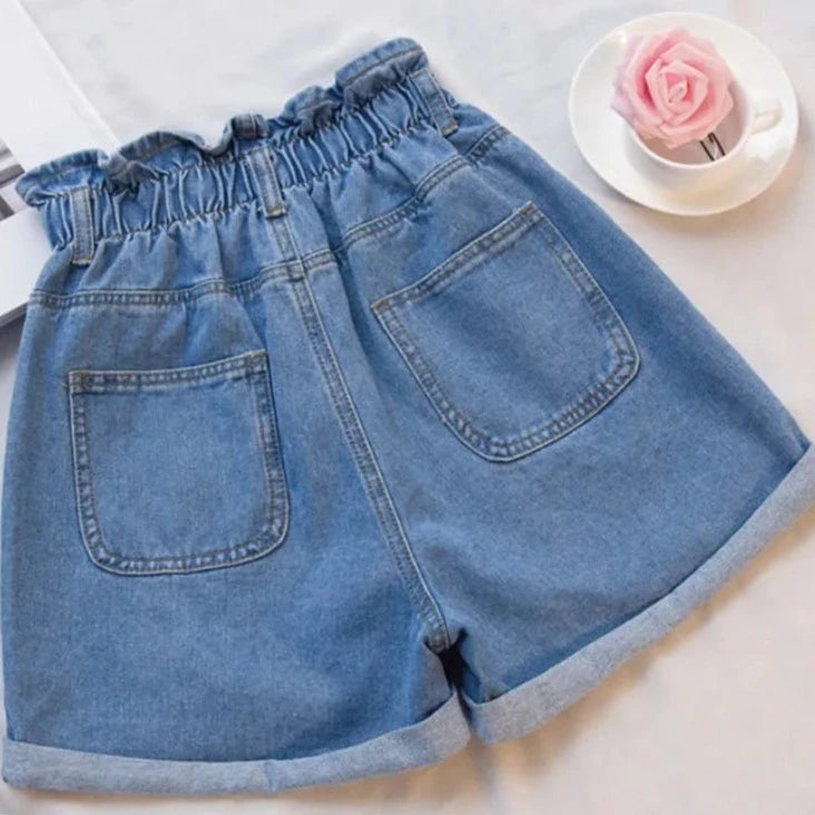 Dámské džínové kraťasy