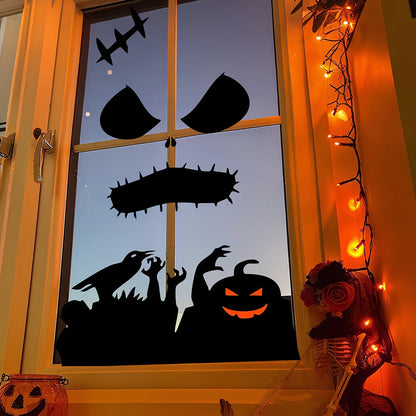 Dekorace na dveře na Halloween