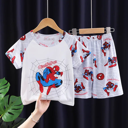 Dětské letní pyžamo Spiderman