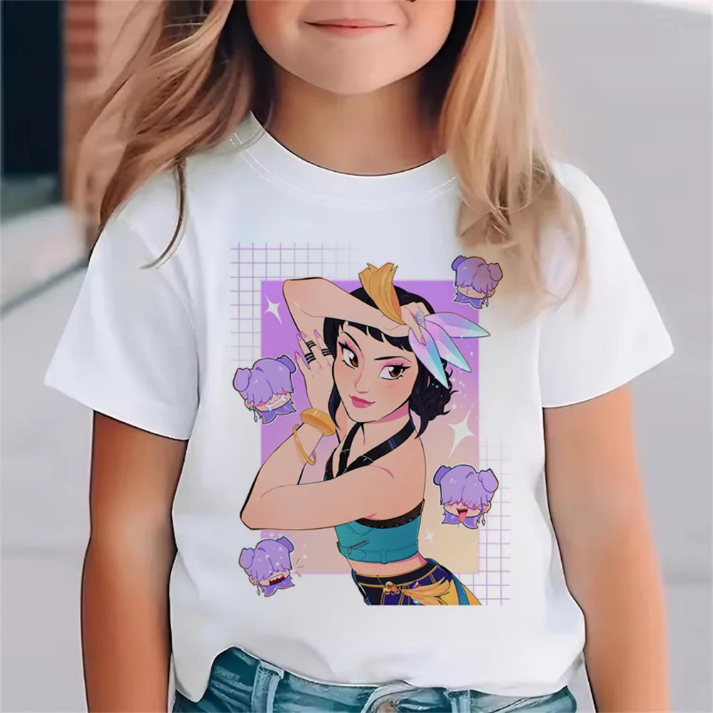 Dívčí tričko Demon Hunters