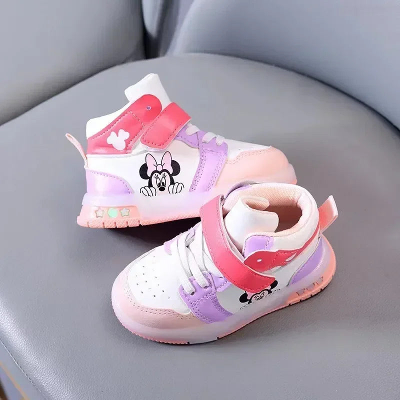 Dětské svítící tenisky Mickey