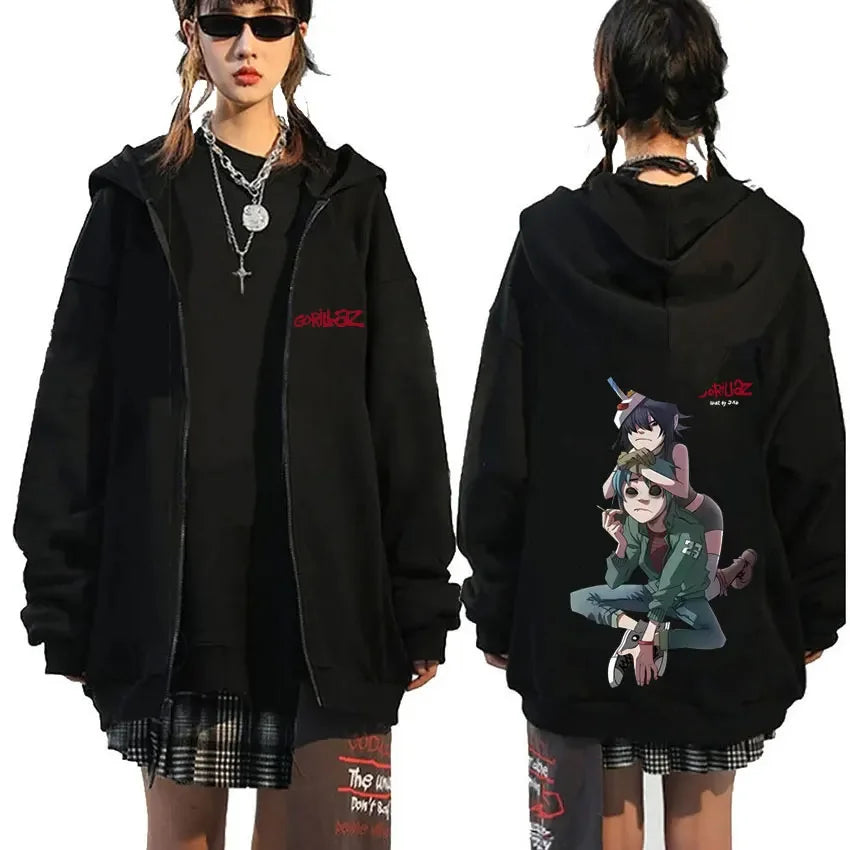 Unisex mikina Gorillaz