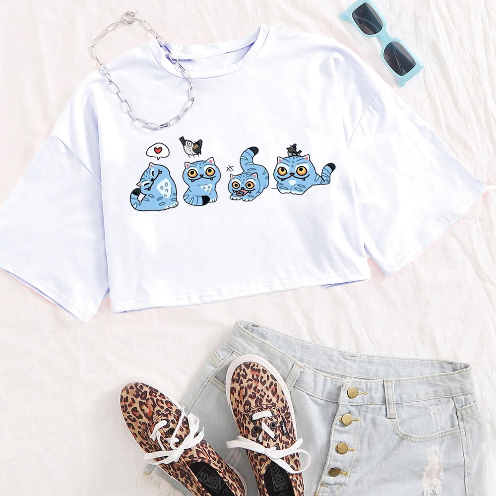 Dámský croptop Demon Hunters