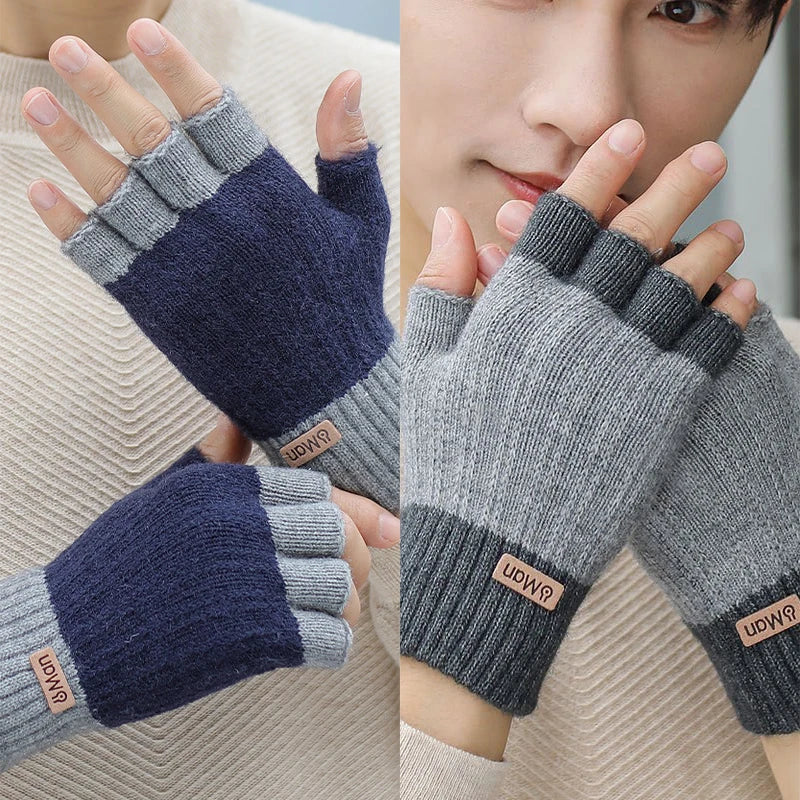 Pánské bezprsté rukavice