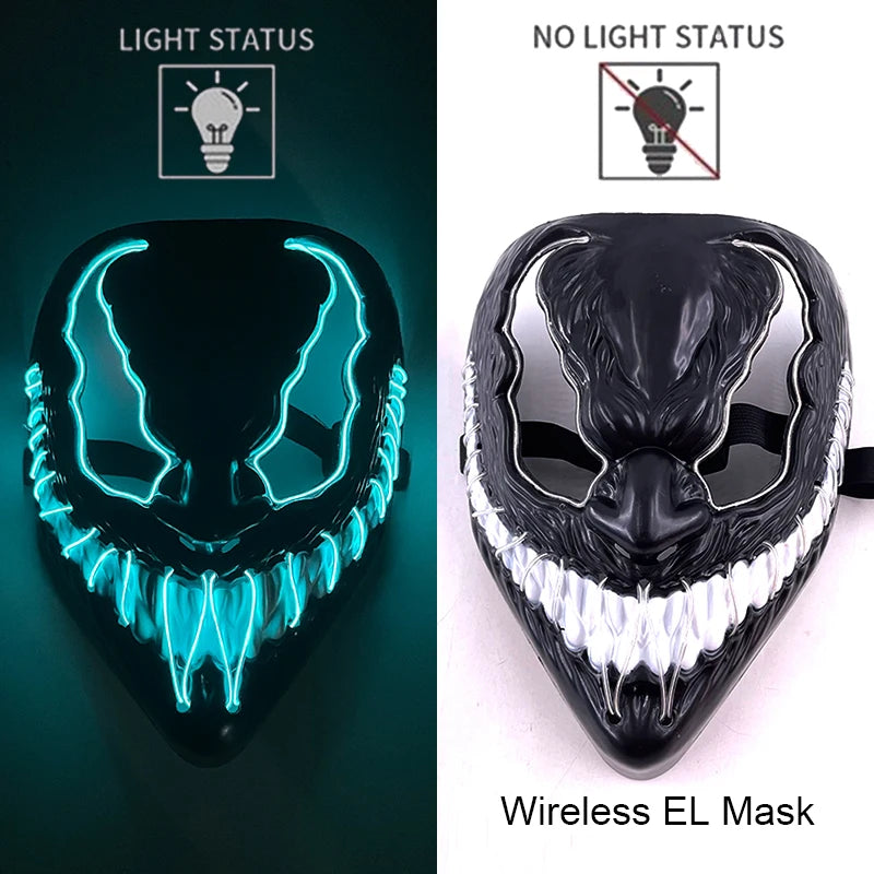 Neonová Led maska