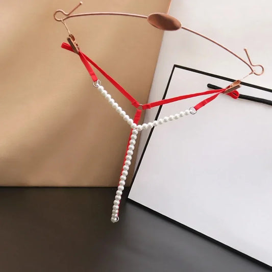 Dámské tanga s korálky