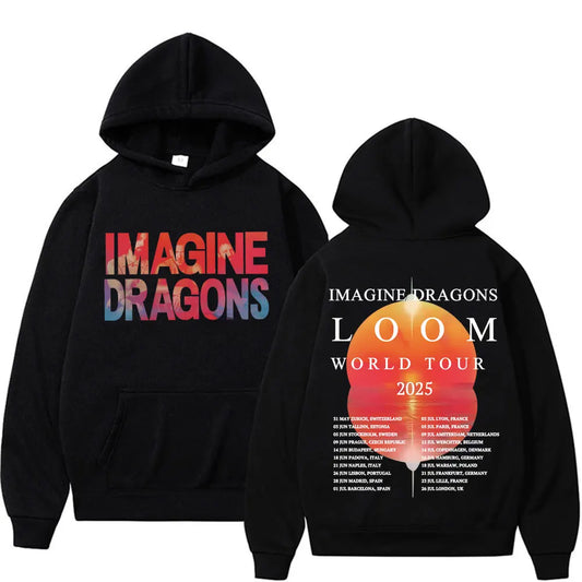 Unisex mikina Imagine Dragons Loom s kapucí