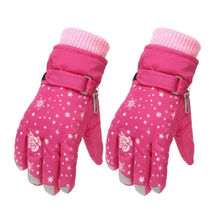 Dívčí zimní rukavice