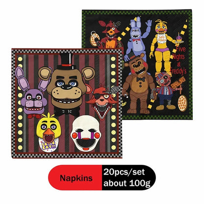 Doplňky na oslavu Five Night At Freddy