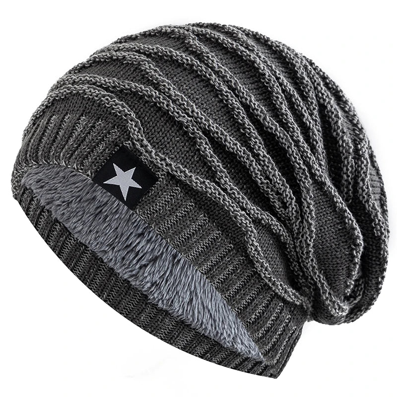Unisex zateplená beanie čepice