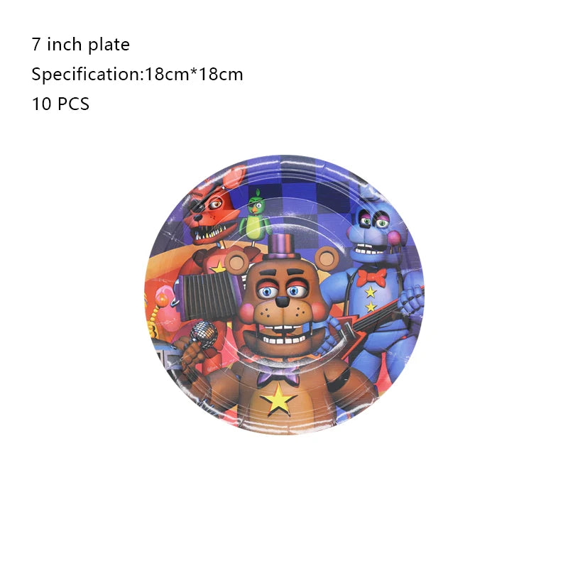 Doplňky na oslavu FIve Night At Freddys