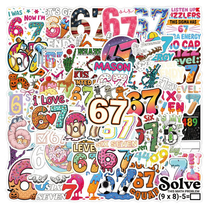 Samolepky 67