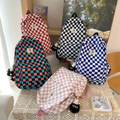 Školní batoh Šachovnice