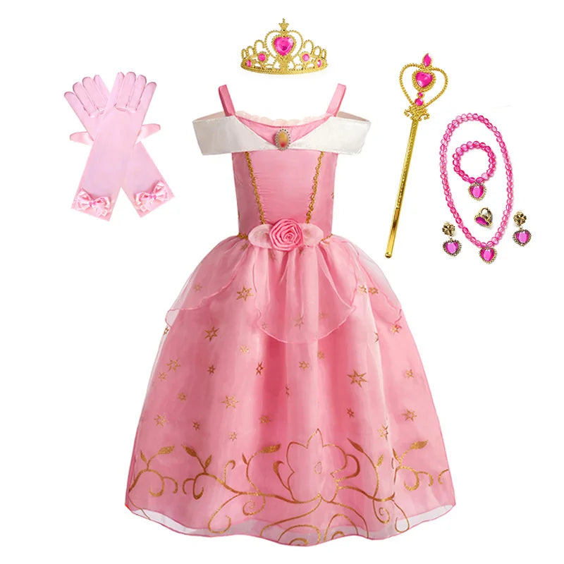 Dívčí kostým pro princezny
