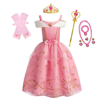 Dívčí kostým pro princezny