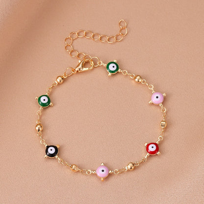 Jednoduchý náramek Evil eye
