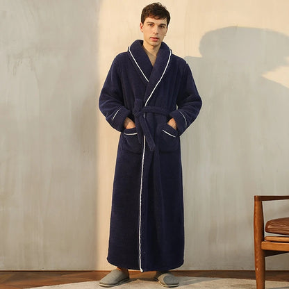Unisex fleece župan