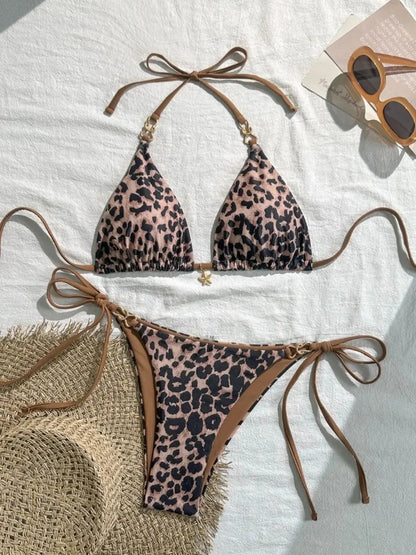 Dámské sexy bikiny se vzorem
