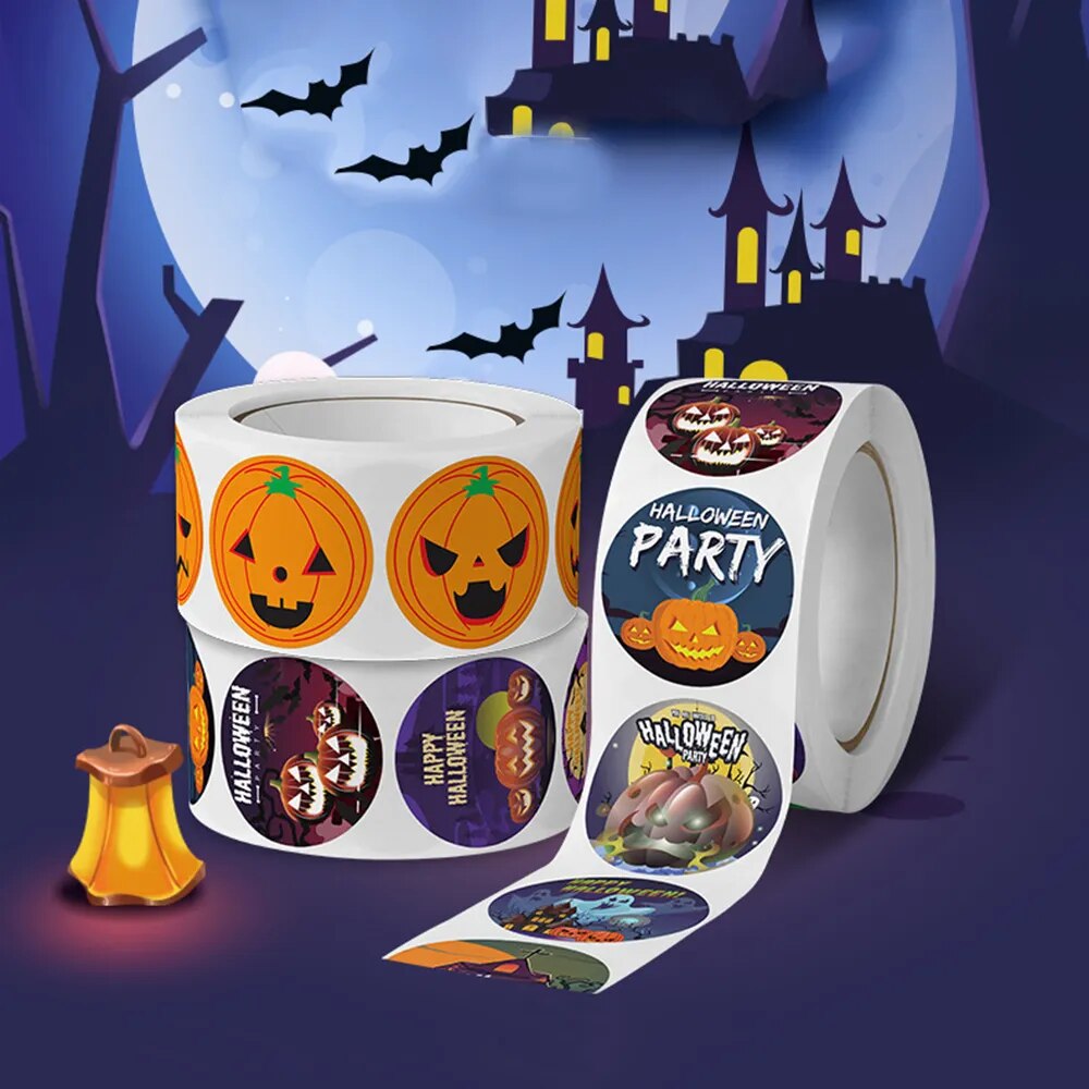 Samolepky na Halloween