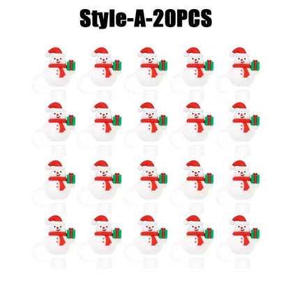 Vánoční ozdoby na Stanley brčka