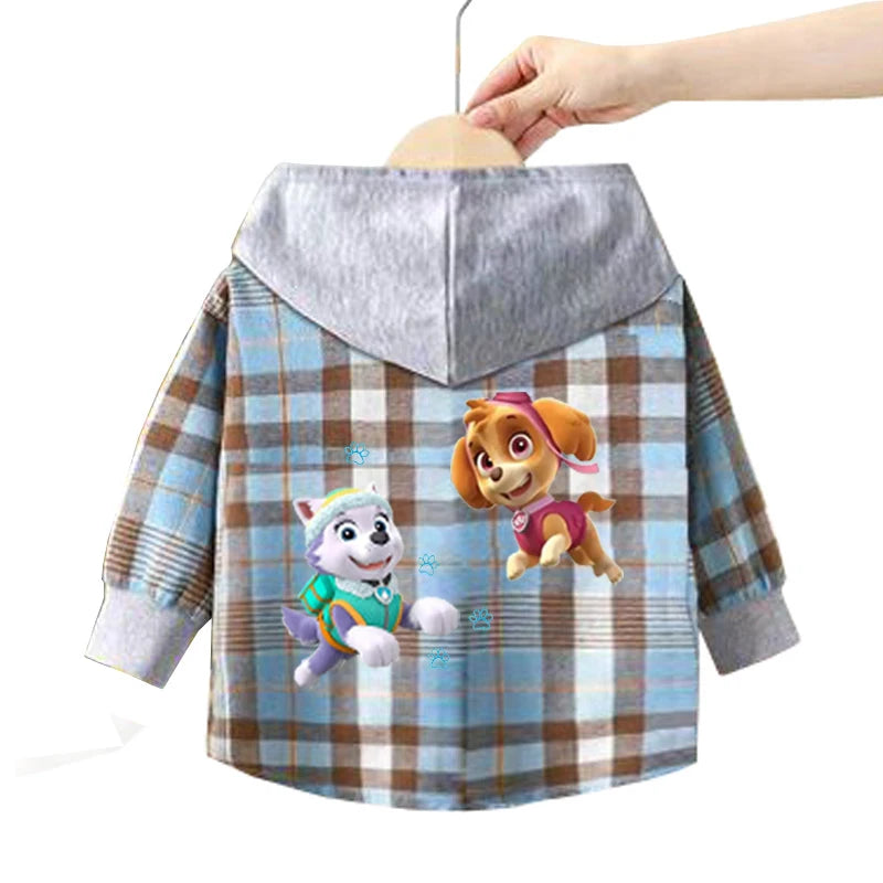 Košile s kapucí Tlapková patrola