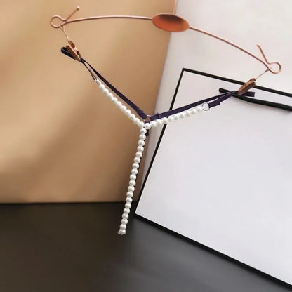 Dámské tanga s korálky