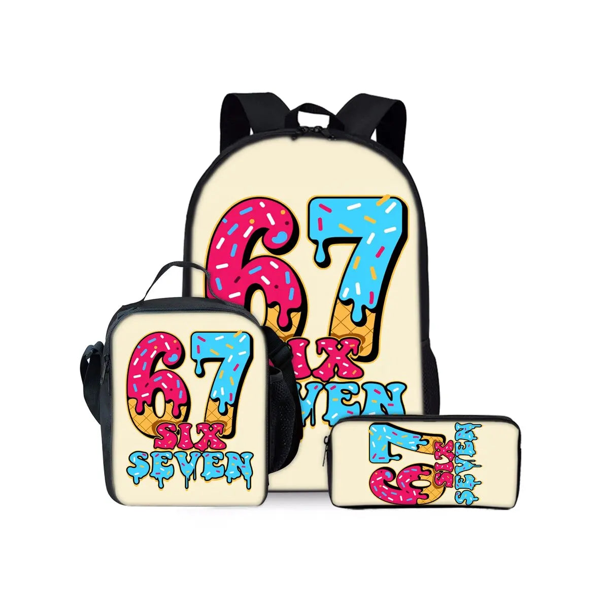 Set školního batohu 67