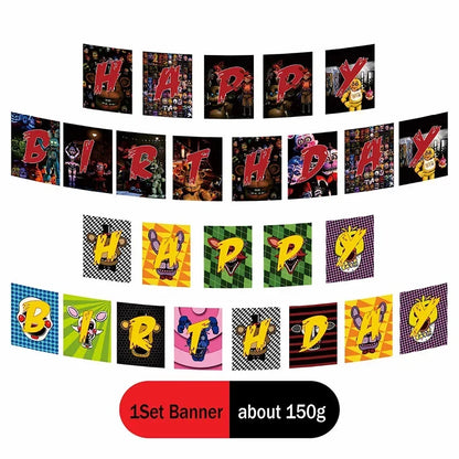 Doplňky na oslavu Five Night At Freddy