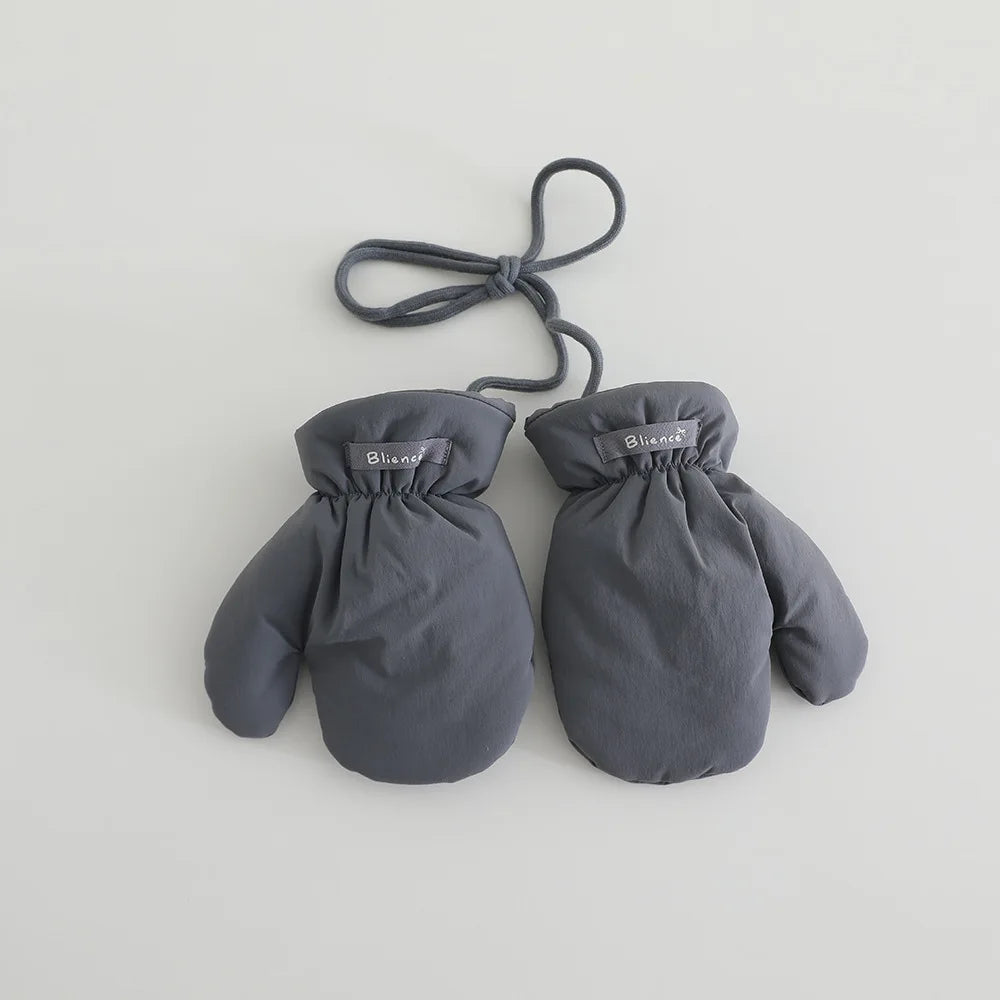 Dětské palčáky s provázkem