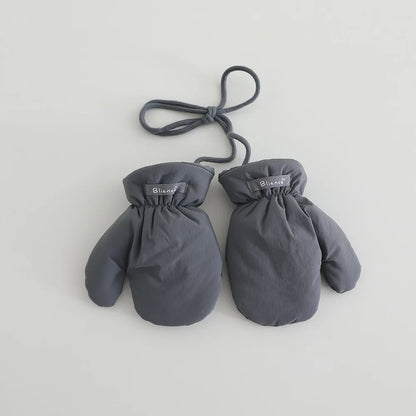 Dětské palčáky s provázkem