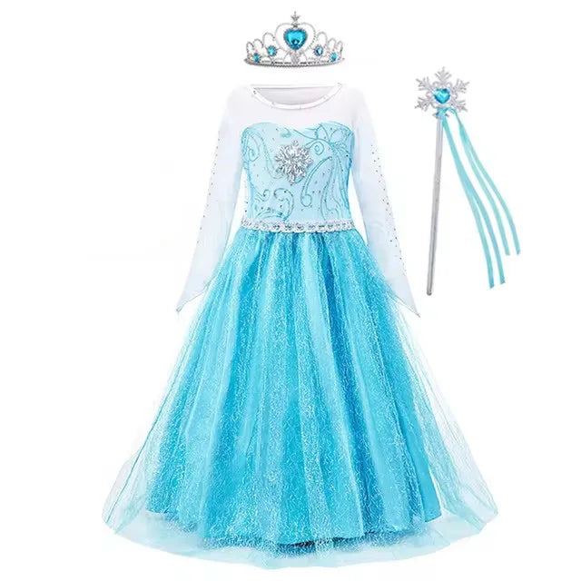 Dívčí kostým pro princezny