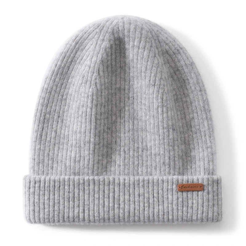 Dámská beanie 100 % kašmír