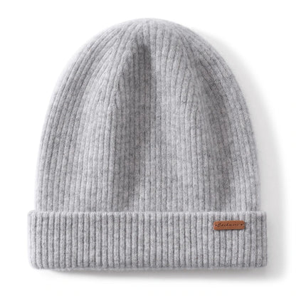 Dámská beanie 100 % kašmír