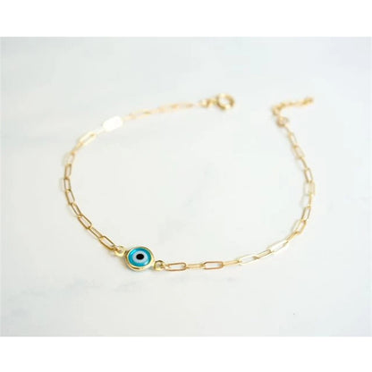 Jednoduchý náramek Evil eye